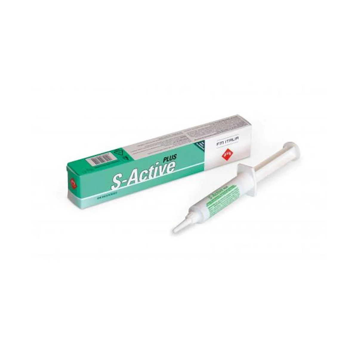 FM ITALIA | INTEGRATORE RILASSANTE S-ACTIVE PLUS 10GR. | NEUTRO | 10 g | gestione dello stress (pasta)